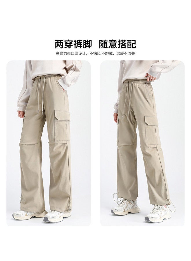 Flying in the snow Outdoor Camping City Commuting Winter Casual Workwear Down Pants - Image 3