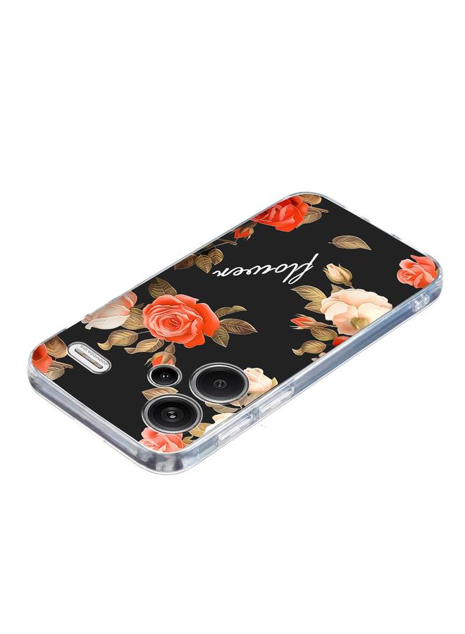 S-TOP Case For Redmi Note 13 Pro+ 5G Colorful Painting Pattern TPU Phone Case - Image 4