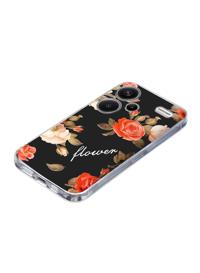 S-TOP Case For Redmi Note 13 Pro+ 5G Colorful Painting Pattern TPU Phone Case - Image 5