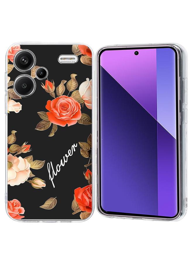S-TOP Case For Redmi Note 13 Pro+ 5G Colorful Painting Pattern TPU Phone Case - Image 1