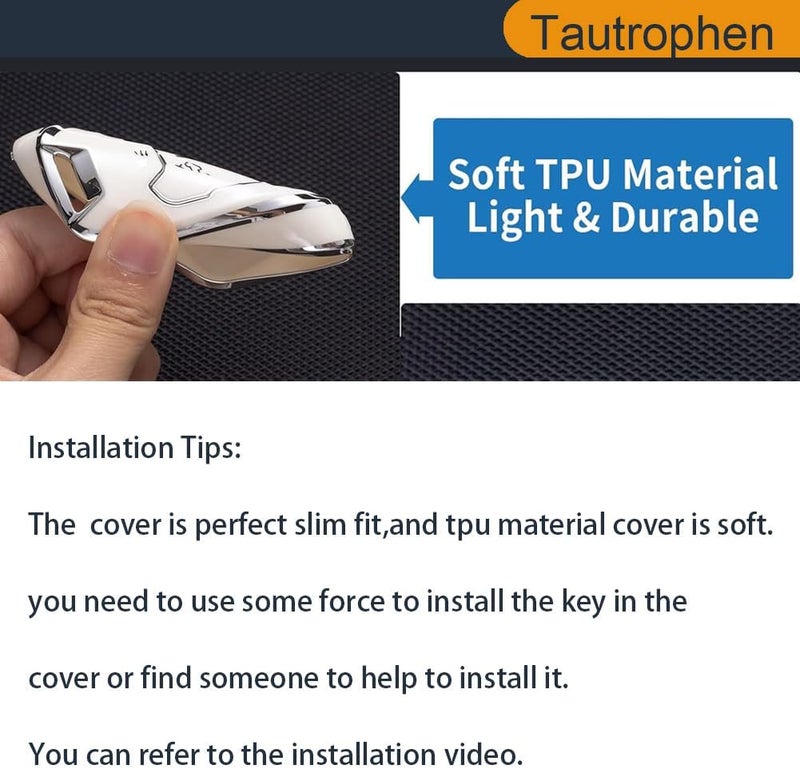 Tautrophen Key Fob Cover for Toyota Models - Image 5