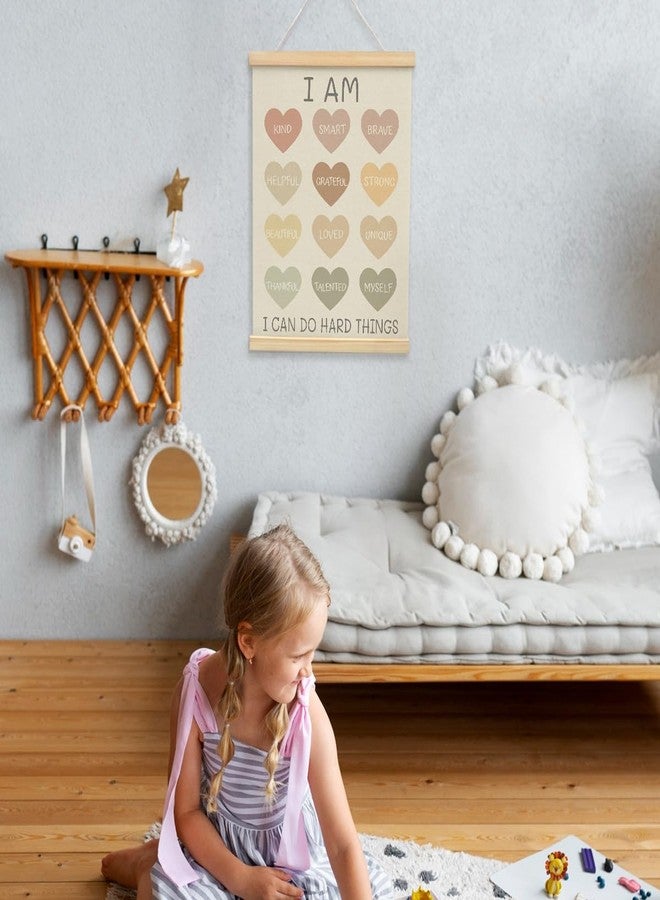 BIWSHA Nursery Kids Wall Decor, Preschool Classroom Decor, Kindergarten Classroom Must Haves, Little Baby Girl Toddler Room Decorations, Pink Girls Room Bedroom Bathroom Wall Art Poster Hanger Frame - Image 4