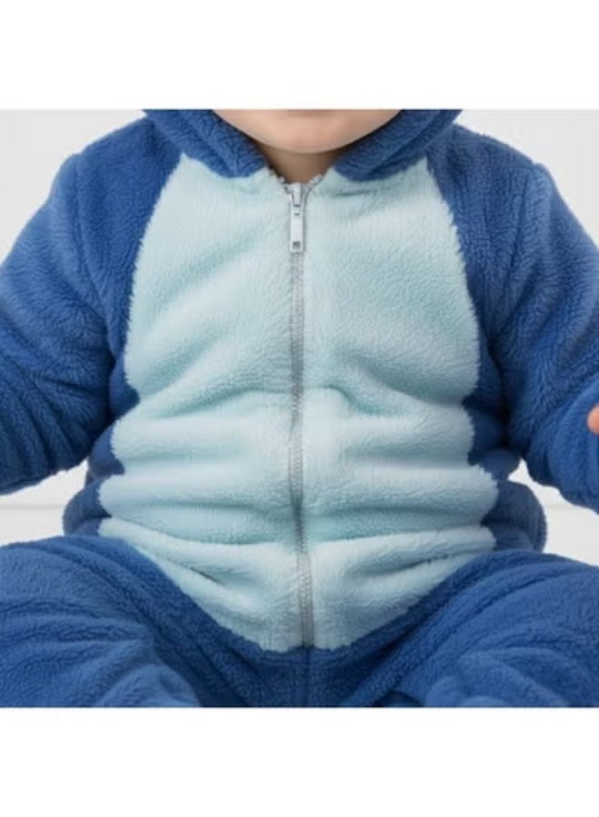 Cloud Fashion Blue Stitch Jumpsuit - Image 3