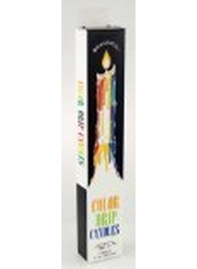 AzureGreen Mutli-Color Drip Candles (4 per Pack)