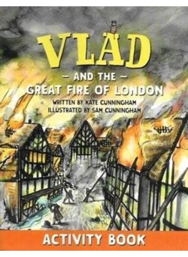 Vlad and the Great Fire of London Activity Book - Paperback