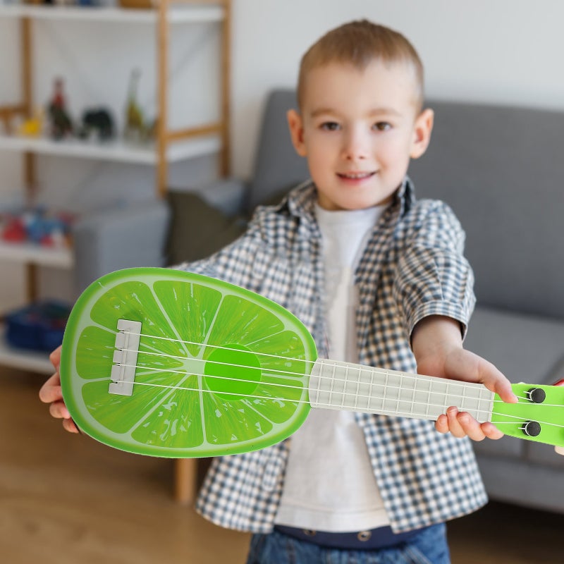 Ukulele Early Musical Learning Toy Instrument Guitar Model for Kids Playing - Image 3