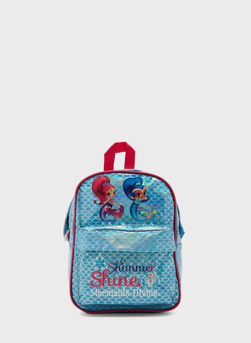 nickelodeon Back To School Nickelodeon Shimmer & Shine Mermaids Devine 12" Backpack