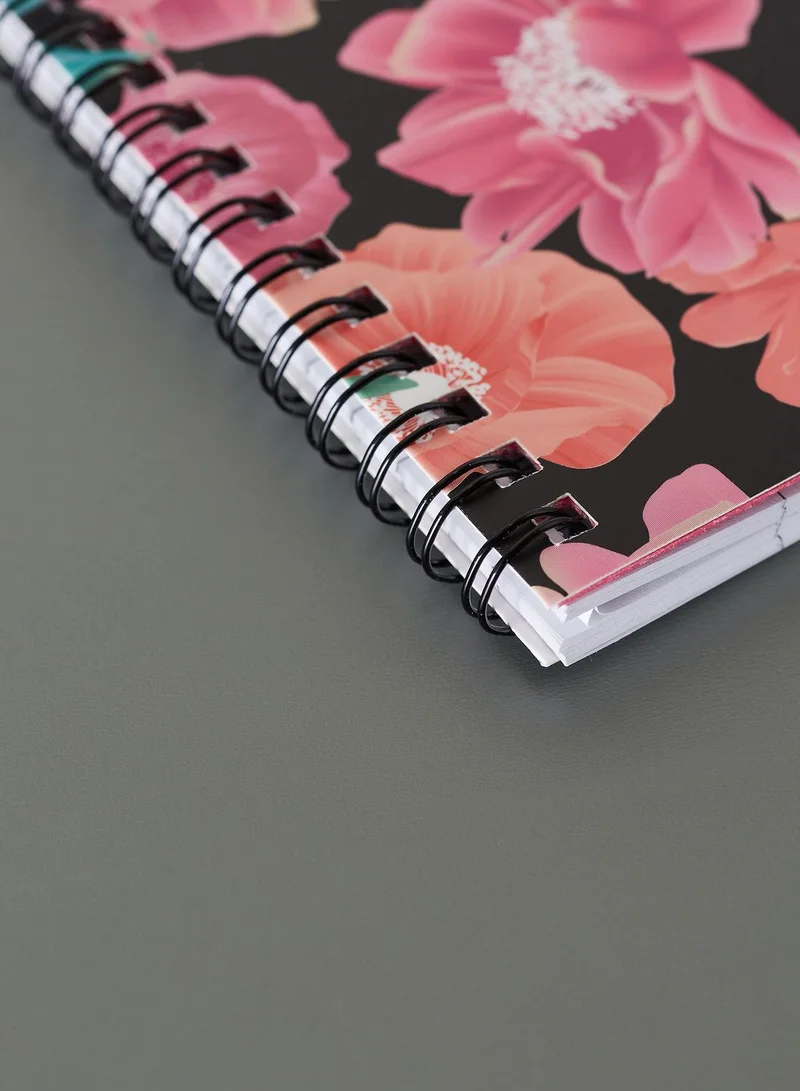 Typo A5 Floral Spinout Notebook