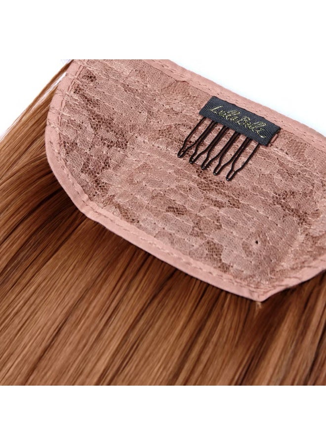 LullaBellz Grande 26" Straight Wrap Around Pony Mixed Auburn - Image 2