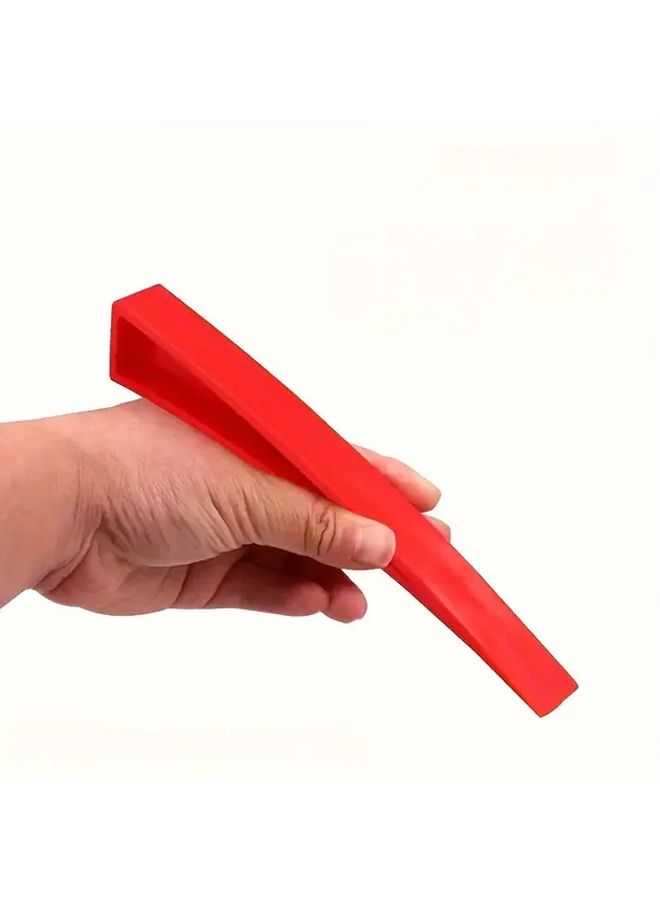 2pcs Red Car Body Repair Kit Pry Bar Door Window Wedge Dent Removal Tool - Image 3