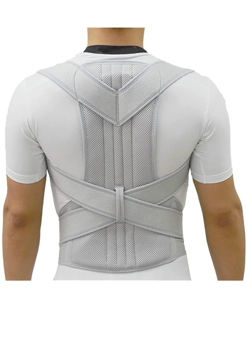 Upper Back Posture Corrector Neoprene Posture Corrector Scoliosis Back Brace Spine Corset Belt  Size XL - Image 1