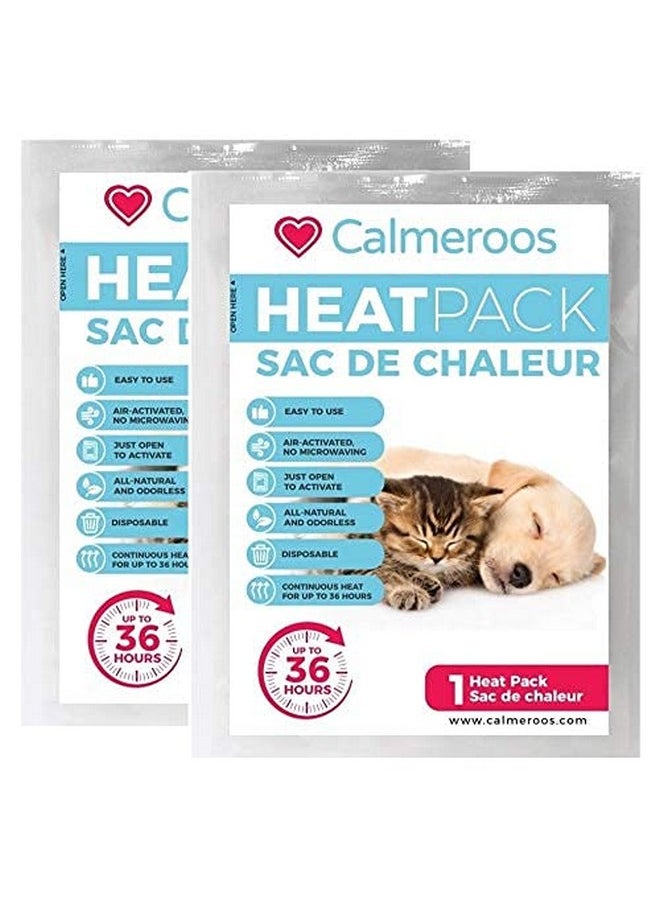لعبة Calmeroos Puppy Heartbeat مساعدة على النوم مع كمادات حرارية طويلة الأمد تدوم 36 ساعة لكل منها لتخفيف قلق الجراء وتهدئة الكلاب ومساعد سلوكي مهدئ للحيوانات الأليفة (أسود وبني)  - Image 3