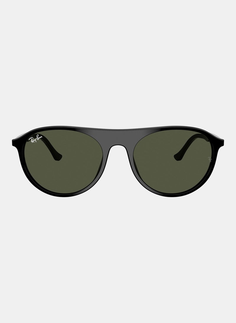 راي بان Unisex Full-rimed Aviator Sunglasses 2215, 56, 901, 31 - Image 1