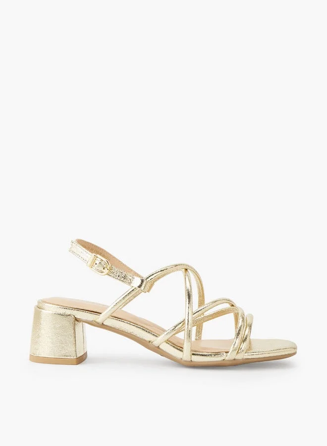 Celeste Women Strappy Block Heel Sandals