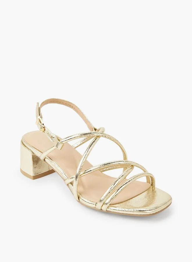 Celeste Women Strappy Block Heel Sandals