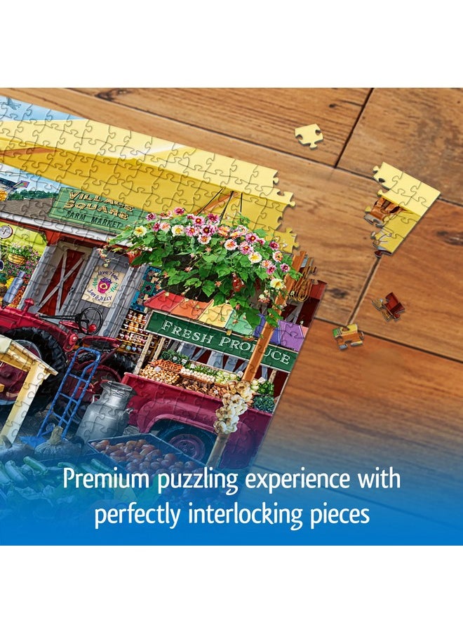 Wonder Forge Wonder Forge Farmer's Market Day 1000 Piece Jigsaw Puzzle for Adults | Unique, Perfectly-Fitting Pieces | Fun, Vibrant Imagery | Amazon Exclusive  - Image 5