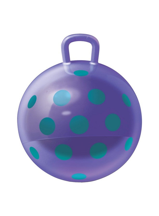 Hedstrom 15"" Metallic Purple Polka Dot Hopper (55-14602) - Image 1