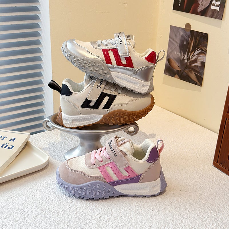 Girls'' Shoes 2026 New Spring and Summer Children''s Sports Casual Shoes for Girls, Forrest Gump Style Shoes for Older Children, Dad Shoes - Image 5