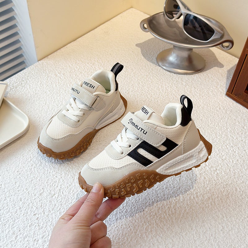 Girls'' Shoes 2026 New Spring and Summer Children''s Sports Casual Shoes for Girls, Forrest Gump Style Shoes for Older Children, Dad Shoes - Image 1