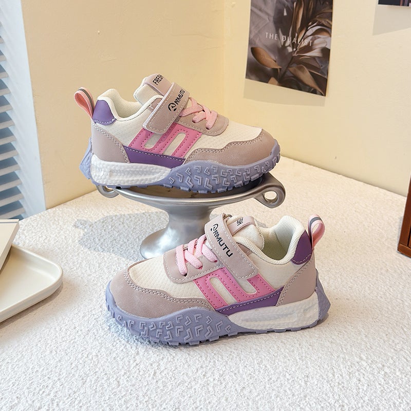 Girls'' Shoes 2026 New Spring and Summer Children''s Sports Casual Shoes for Girls, Forrest Gump Style Shoes for Older Children, Dad Shoes - Image 2