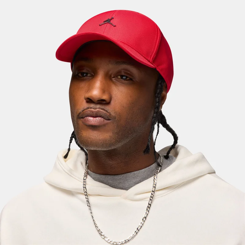 Jordan Rise Structured Metal Logo Cap