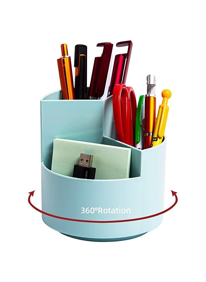 Desk Pencil Pen Holder 3 Slots 360 Degree Spinning Pencil Pen Desk Organizers Desktop Storage Pen Organizers Stationery Supplies Cute Pencil Cup Pot for Office School  Art Supply Kids - pzsku/Z6D1D8645442658D6EAD3Z/45/_/1681384453/7bd153c3-848b-4a39-958a-8327510365ba