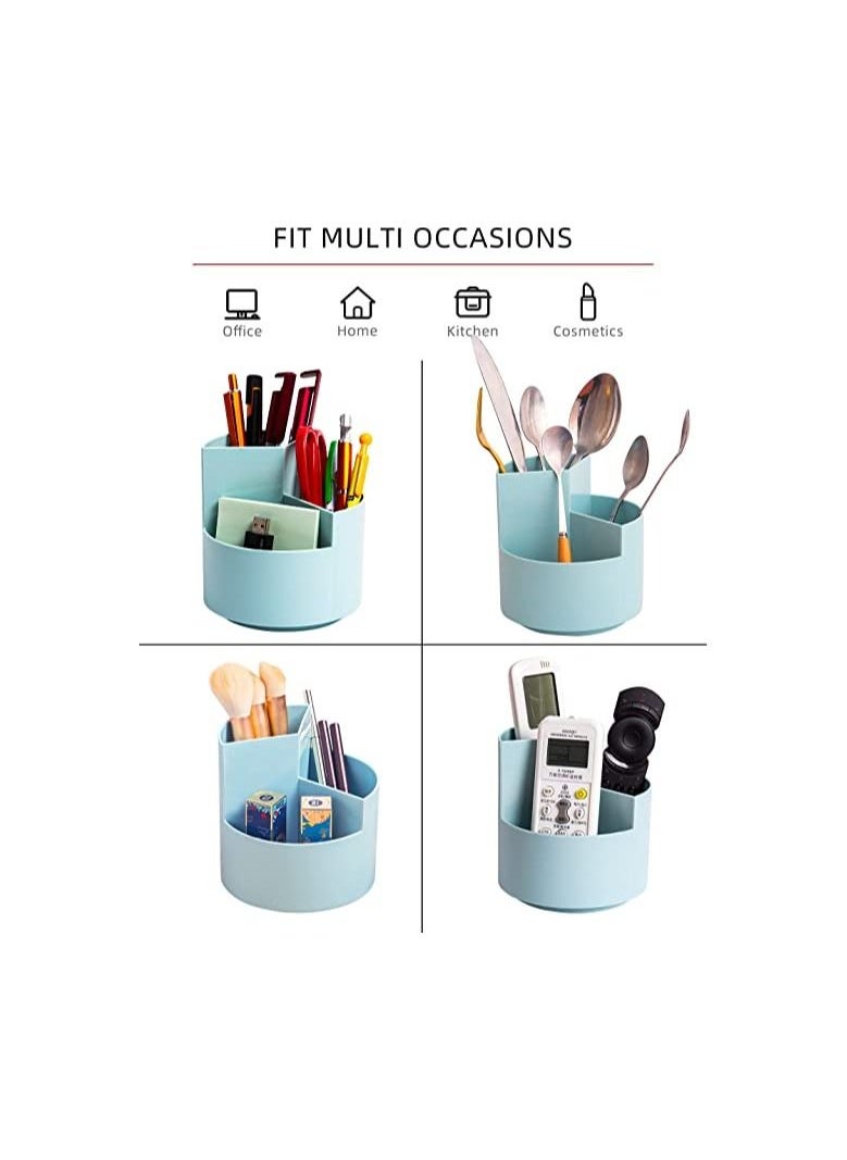 Desk Pencil Pen Holder 3 Slots 360 Degree Spinning Pencil Pen Desk Organizers Desktop Storage Pen Organizers Stationery Supplies Cute Pencil Cup Pot for Office School  Art Supply Kids - pzsku/Z6D1D8645442658D6EAD3Z/45/_/1681384454/6de0320f-5e43-48c1-9df9-db3bd30bf47b