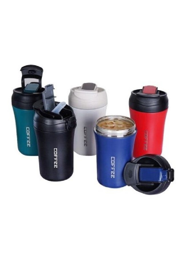 Thermal Mug with Straw Blue
