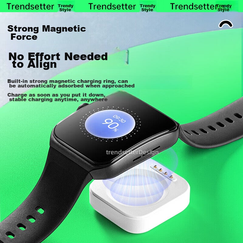 JD Jing Zao Trendsetter Compatible Charging Dock for OPPO Watch, Suitable for Watch 4 Pro/Watch 3/2/SE/Watch X/X2/Mini, Charging Cable for OnePlus 2 Watch, Magnetic Charging Accessory - Image 3