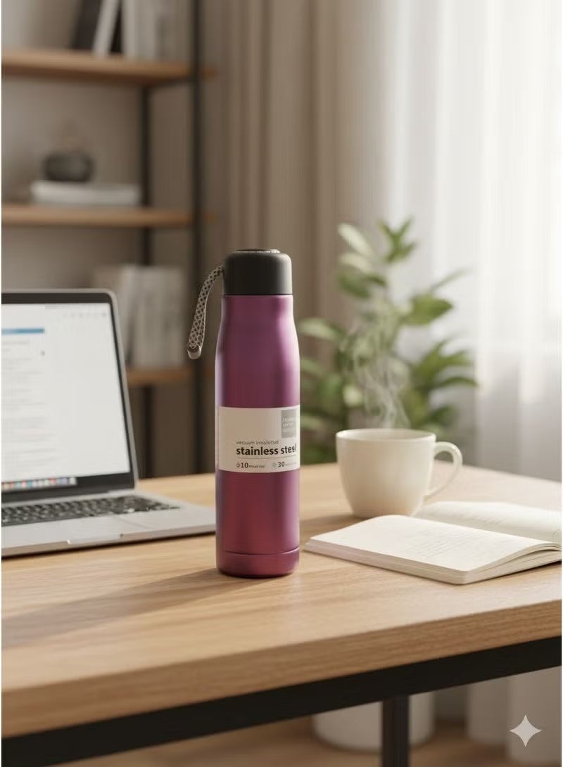 مج وترمس حراري كبير ، زجاجة حرارية ، ترمس شاي وقهوة يحافظ على الحرارة معزول بتفريغ الهواء من الستانلس ستيل 304، مناسب للسفر والمشروبات الساخنة والباردة، ومثالي للأطفال والرضع. يتميز بتصميم مقاوم للتسرب ويعتبر هدية رائعة للاستخدام في الهواء الطلق، المكتب، المنزل، والرياضة، - مج قهوة و نسكافيه وكابتشينو وشاي - مج مناسب لمسند السيارة - مج كوفي- عازل بجدار مزدوج من الستانلس ستيل - كوب حراري معزول بتفريغ الهواء من الستانلس ستيل بجدار مزدوج للشاي والقهوة والسفر زجاجة مياه معزولة بتفريغ الهواء من الستانلس ستيل - زجاجة مياه استالس ستيل حرارية للحفاظ علي المشروبات ساخنة وباردة - Image 2