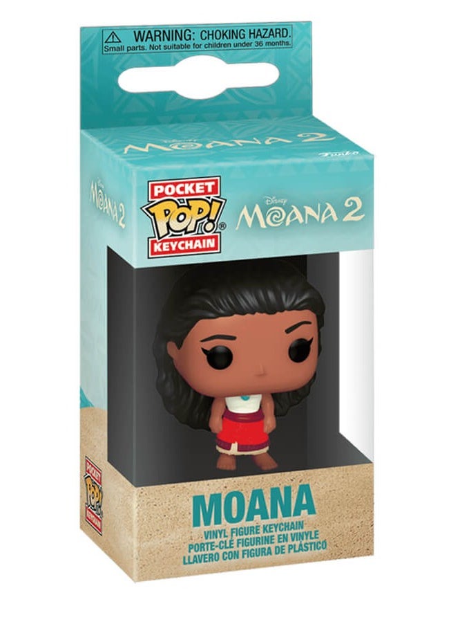 Funko Funko Pocket Pop! Keychain Cartoon Animation: Disney - Moana 2 - Moana #1546  - Image 2