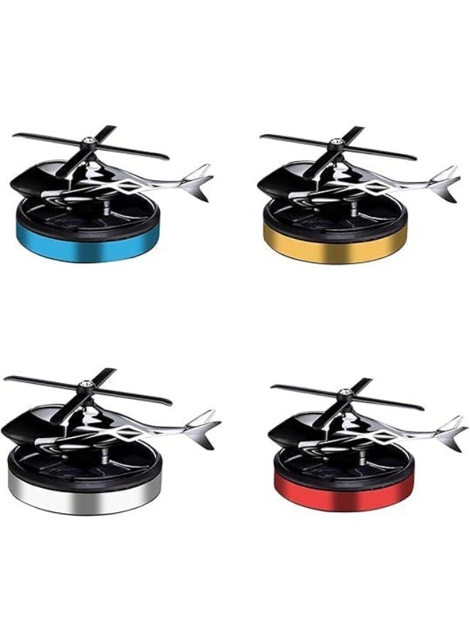 UShop U-Shop solar-powered helicopter-shaped car air freshener for the dashboard with aromatherapy diffusion. - Image 5