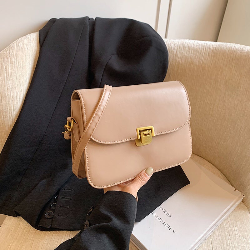 High-End Small Bag Women'S Bag 2024 Texture Niche Popular Crossbody Bag Women'S Small Square Shoulder Bag - Image 1