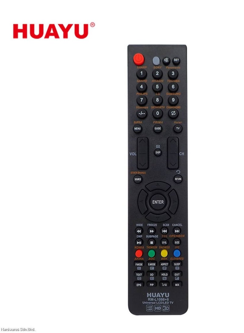 Huayu Universal LCD LED Smart TV Remote Control 