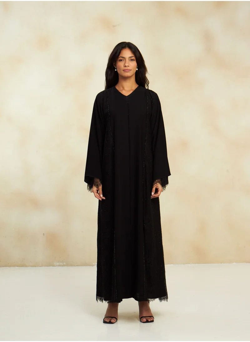 TELAL FEMINA MIDNIGHT SPARKLE ABAYA