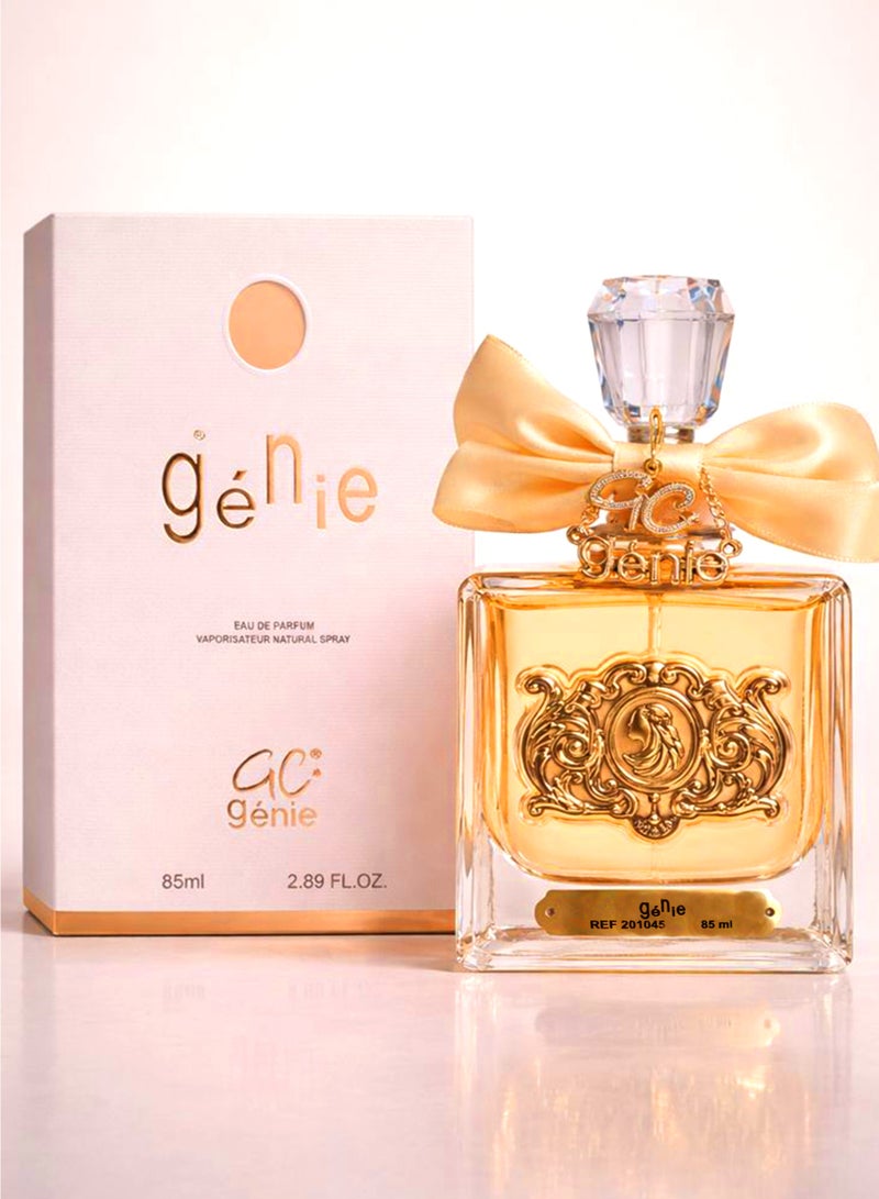 Genie Collection Luxury Perfume for Women Genie Collection No. 1045 85ml | Long Lasting Women Perfume with Sweet Fruity, Fresh and Aquatic Notes | Best Perfume for Women with a Free 5ml Travel Spray - Image 4