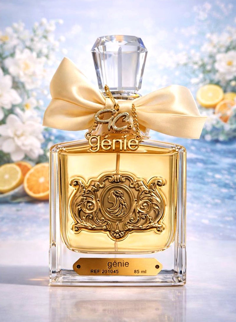 Genie Collection Luxury Perfume for Women Genie Collection No. 1045 85ml | Long Lasting Women Perfume with Sweet Fruity, Fresh and Aquatic Notes | Best Perfume for Women with a Free 5ml Travel Spray - Image 1