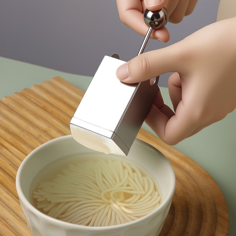 1 Set Stainless Steel Tofu Slicer Press and Chrysanthemum Knife Set Easy to Use Clean Kitchen Tool for Home Restaurants Inns Hotels - Image 1