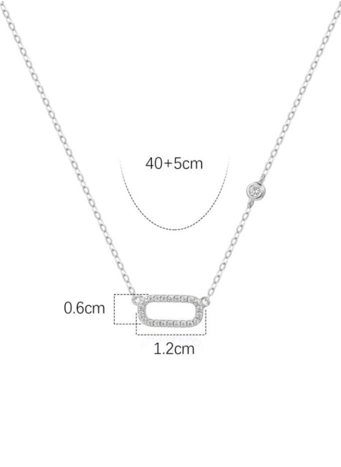 Jewelry For Life - Pure 925 Sterling Silver Necklace For Women - Image 1