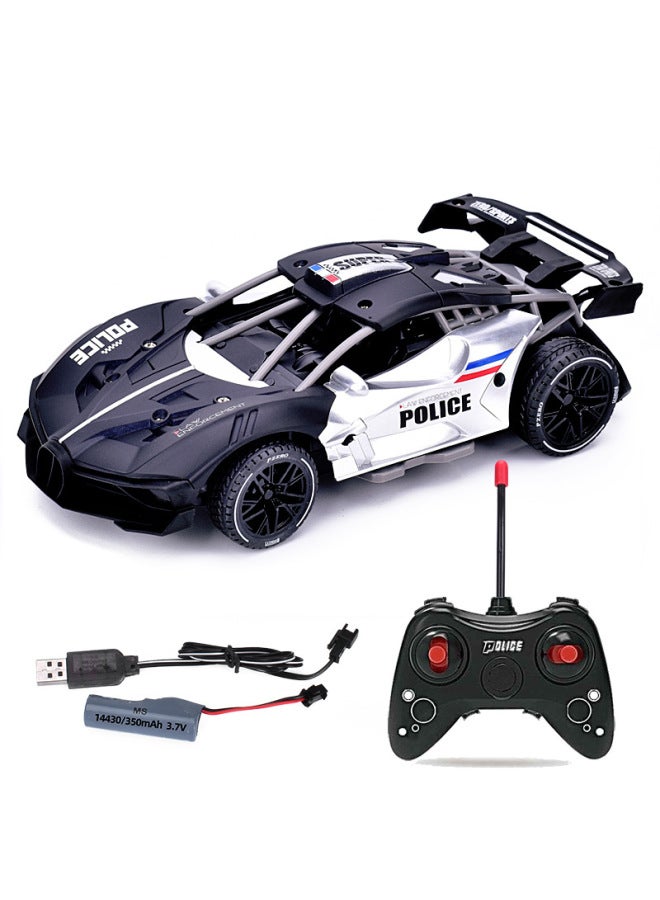 1:20 Skeleton Alloy Remote Control Car Boy PK Racing Car Four-way Rechargeable Remote Control Toy Car Wholesale-Color:Type A: Blue 06 Alloy Remote Control Racing Car-Proportion:Chinese Packaging (portable Window Box 39*7 * 30cm) - Image 5