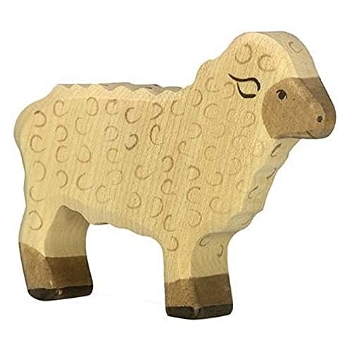 Holztiger Sheep Standing Toy Figure - Image 1