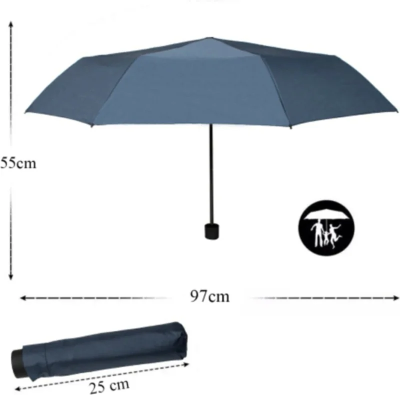 اليفن ماركت Eleven Market Mini Bag Size Unisex Gray Umbrella