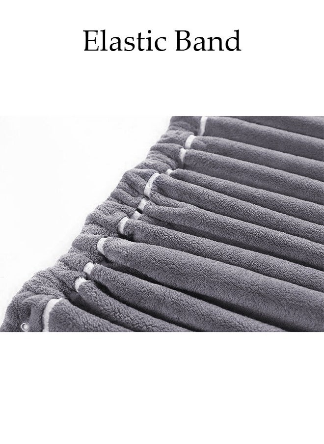 DUNISO - Towel Wrap for Men, Quick Absorbent Men Bath Towel Set, Shower Towel Wrap After Bath Mens Quickly Dry Microfibre Body Towel,Bath Wrap Soft, Adjustable with Elastic Snaps and Pocket - Image 1