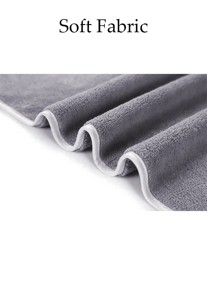 DUNISO - Towel Wrap for Men, Quick Absorbent Men Bath Towel Set, Shower Towel Wrap After Bath Mens Quickly Dry Microfibre Body Towel,Bath Wrap Soft, Adjustable with Elastic Snaps and Pocket - Image 1