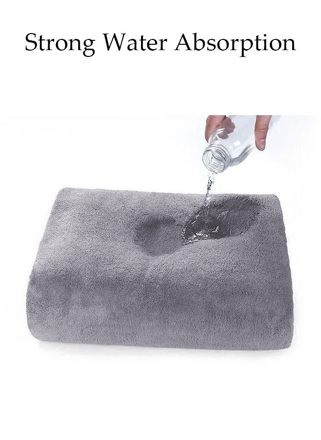 DUNISO - Towel Wrap for Men, Quick Absorbent Men Bath Towel Set, Shower Towel Wrap After Bath Mens Quickly Dry Microfibre Body Towel,Bath Wrap Soft, Adjustable with Elastic Snaps and Pocket - Image 1