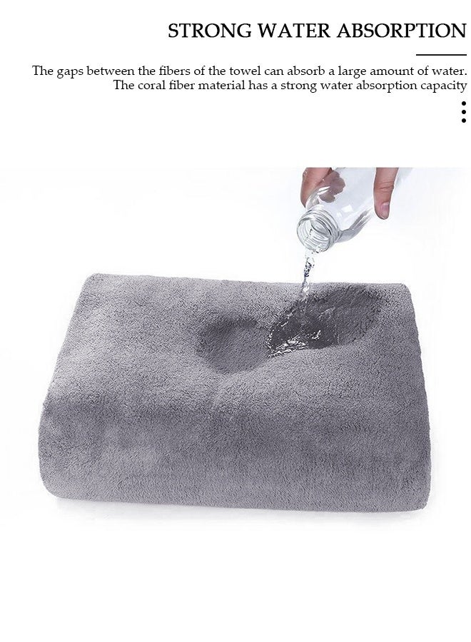 DUNISO لفافة منشفة للرجال، مجموعة مناشف حمام للرجال سريعة الامتصاص، لفافة منشفة استحمام بعد الاستحمام للرجال، منشفة جسم من الألياف الدقيقة سريعة الجفاف، لفافة حمام ناعمة، قابلة للتعديل مع أزرار كبس مرنة وجيب - Image 2