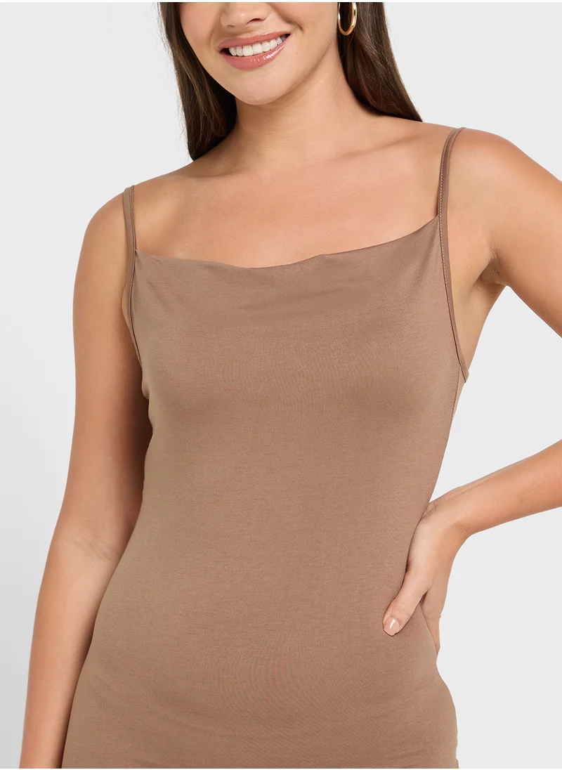 Ginger Basics Cami Slinky Maxi Bodycon Dress