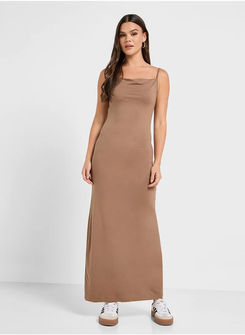 Ginger Basics Cami Slinky Maxi Bodycon Dress