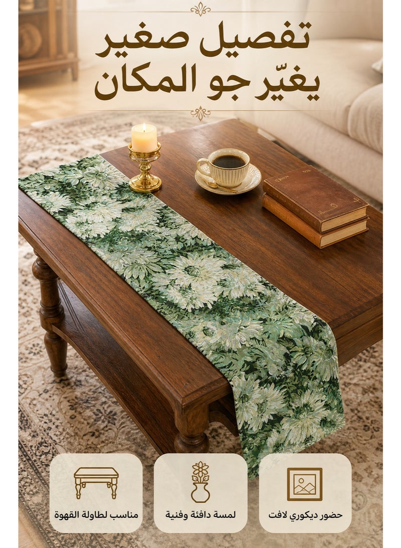 تايران مفارش طاولة من البوليستر المنسوج، ديكورات عتيقة للمطبخ وطاولة الطعام، أفكار للتجمعات العائلية وحفلات الأعياد والمناسبات الأخرى. - Image 5