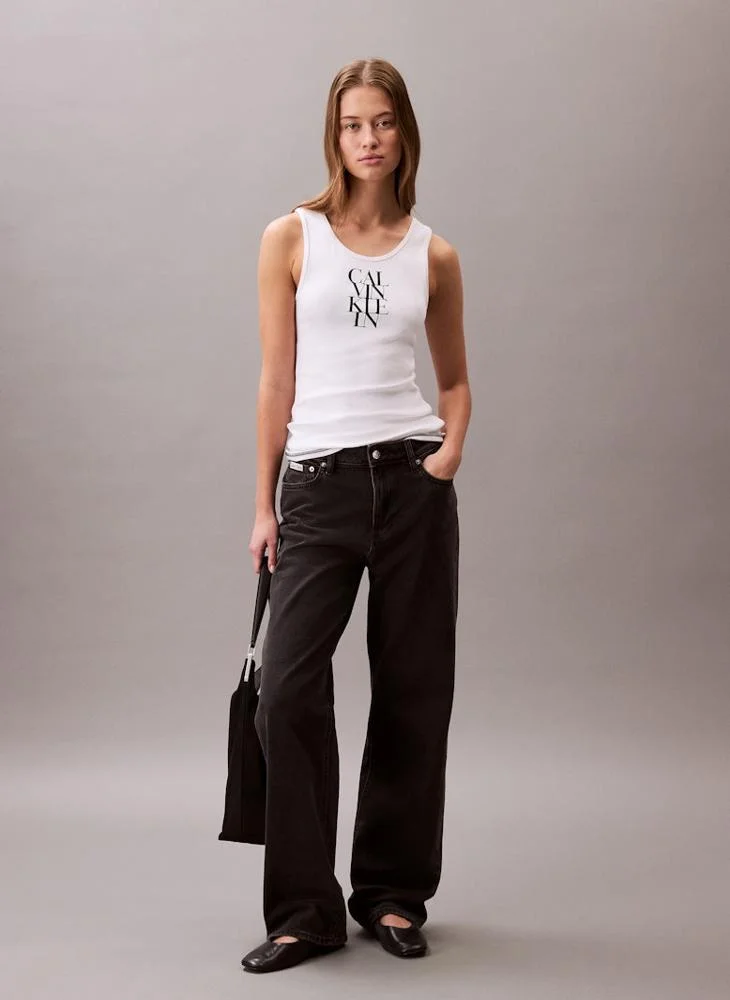 Calvin Klein Jeans Logo Tank Top